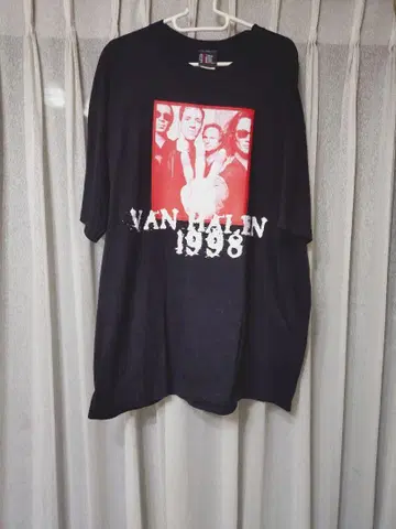 VINTAGE 밴 헤일런 1998 투어 티셔츠