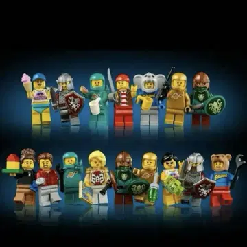 레고 Lego 21358 캡슐 머신 미니 피규어만 16개 아이템 포함