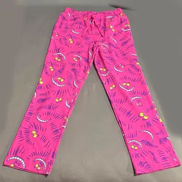 디즈니 원더랜드 앨리스 체셔 고양이 맨투맨 팬츠 XL