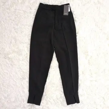 택 포함 새상품 anuans 리브 슬릿 조거 팬츠 블랙 S