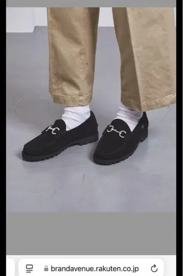 [별주] <Paraboot> 스웨이드 비트 로퍼 유나이티드 애로우즈