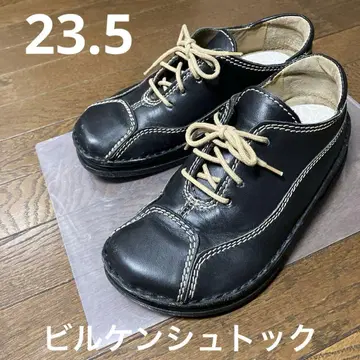 버켄스탁 여성용 가죽 신발 36 블랙