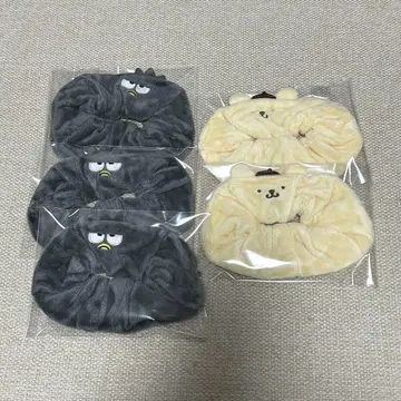 산리오 푹신푹신 스크런치 컬렉션 배드마츠마루 폼폼푸딩