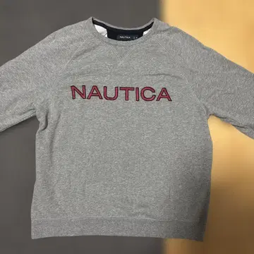 NAUTICA 노티카 그레이 맨투맨 XL 구제 의류 남성용