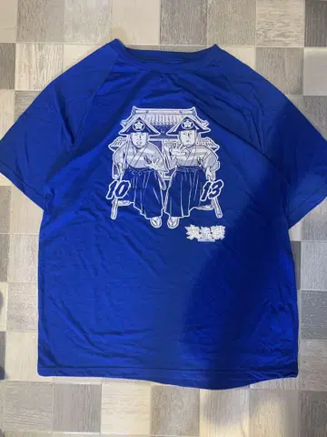 FREE SIZE 요코하마 DeNA BAYSTARS 반팔 티셔츠 BLUE