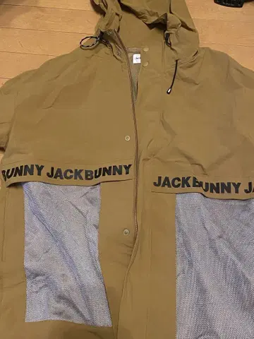 JACK BUNNY 후드 자켓 브라운