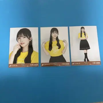 노기자카46 브로마이드 쿠보 시오리 오사카 라이브 티셔츠 컴프