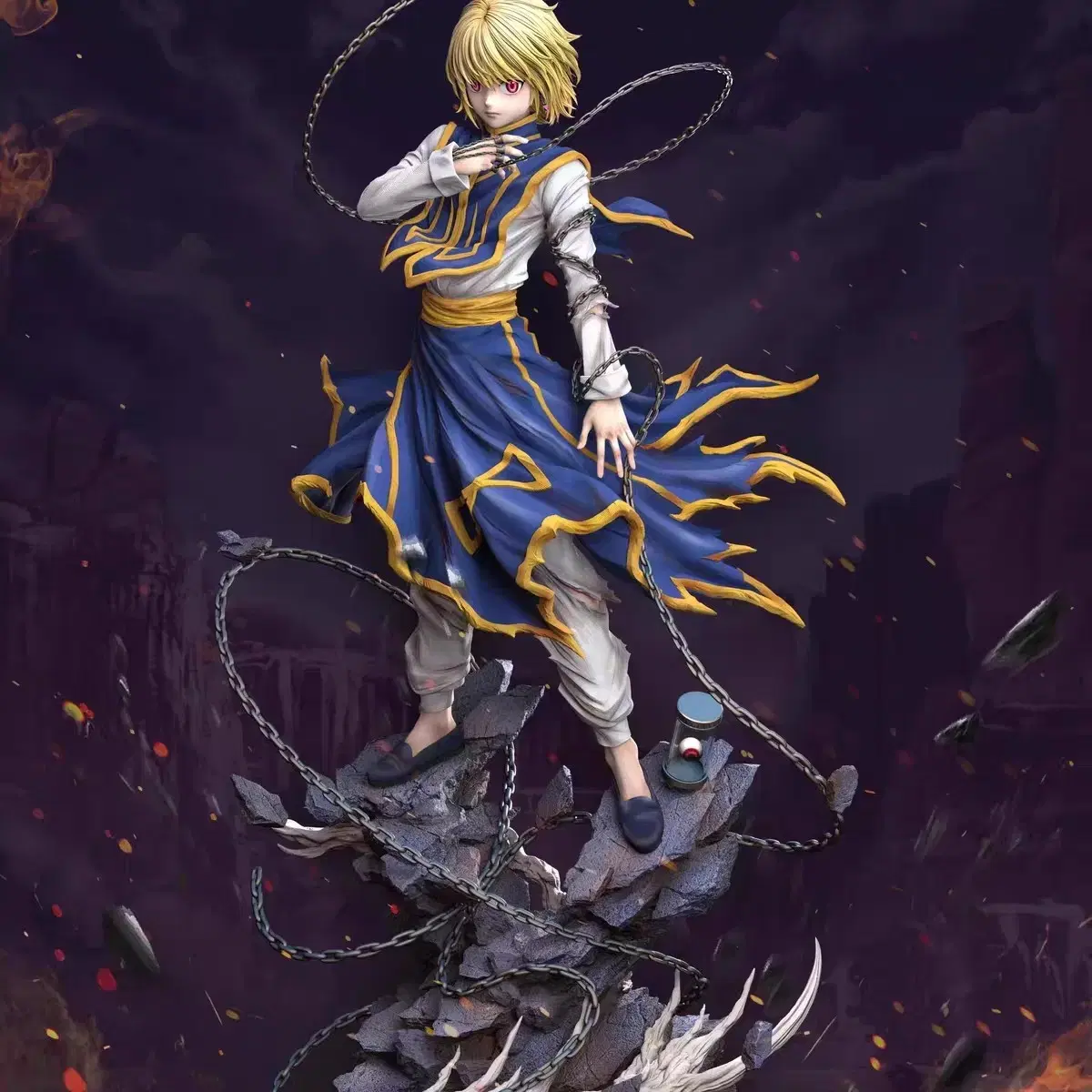 HUNTER×HUNTER | 헌터x헌터 (In Stock) HF Kurapika Resin Hunter×hunter Figure  #환영여단,#히소카레진,#히소카피규어,#헌터x헌터,#헌터피규어 on Bunjang Global Site.