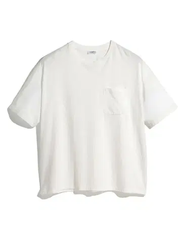 foundour 파운더 POCKET T SHIRT 화이트