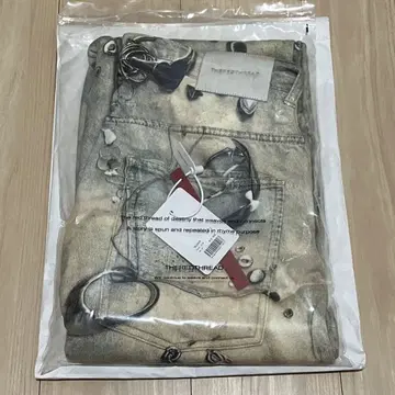 더레드스레드 S 프린트 스웨트1 토이 블루