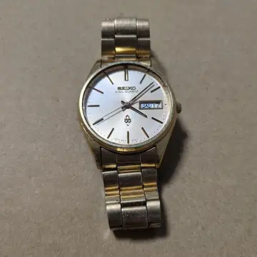 현상 제품 정크 SEIKO KING QUARTZ 4823-8110