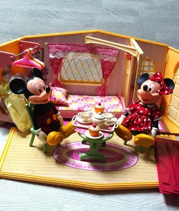 미키 미니 숲속의 작은 호텔 패션 클럽 옷 갈아입히기 인형 타카라