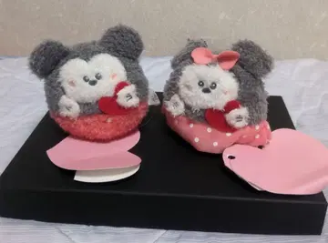 디즈니 스토어 봉제 인형 키모치코 미키 미니 복조리