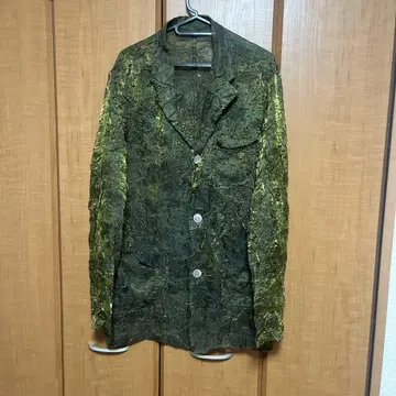 YOSHIYUKI KONISHI 올리브 그린 자켓
