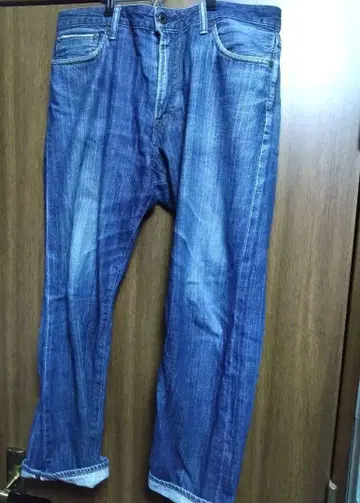 우치다 봉제 셀비치 데님 숨겨진 리벳
