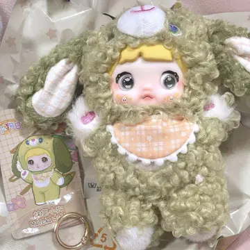 Nommi 노미 PuppyDiary 봉제 인형 키링 강아지 일기 말차