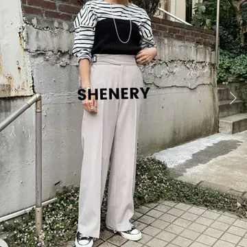 SHENERY 시너리 / 린넨 라이크 그루카 팬츠