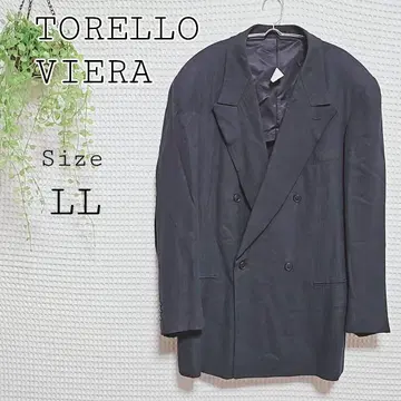 TORELLO VIERA 더블 브레스트 자켓 LL
