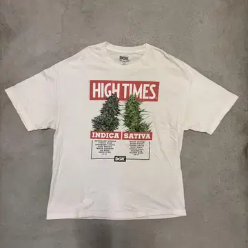 DGK HIGH TIMES 티셔츠 멕시코제 스트릿 USA 구제 의류