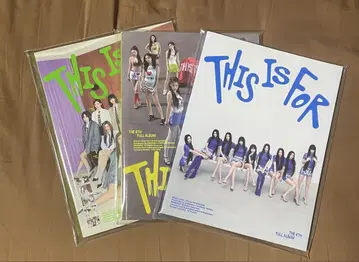 TWICE 4TH FULL ALBUM THIS IS FOR 3 버전