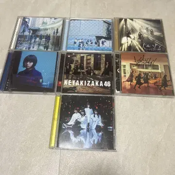 Keyakizaka46 1st~7th 싱글 CD 묶음 판매