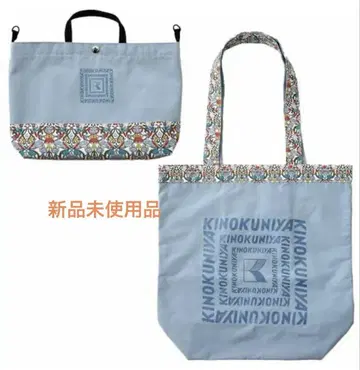 KINOKUNIYA 토트백 미니백 리버티 라이트 블루