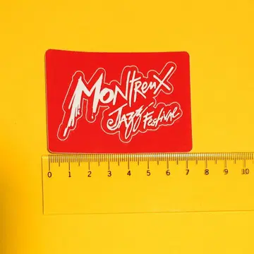 스위스 몽트뢰 재즈 페스티벌 스티커