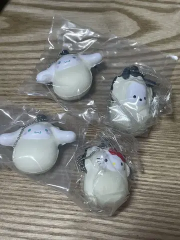 후니후니 마스코트 변신 오이스터 헬로키티 시나모롤 포차코