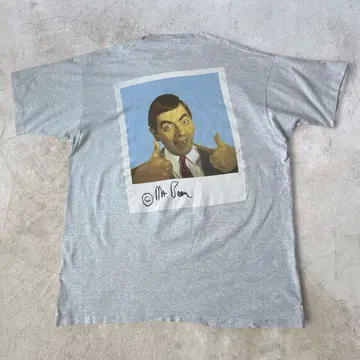 90s Mr.Bean 양면 프린트 무비 티셔츠 영화