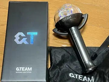 &TEAM OFFICIAL LIGHT STICK 블랙