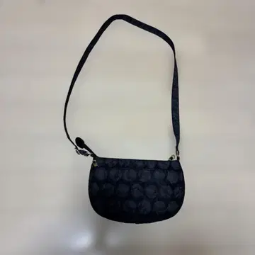 츠모리치사토 칼리 고양이 퀼팅 숄더백 블랙