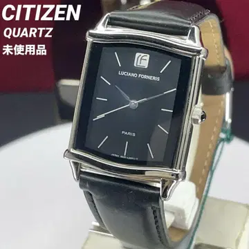 미사용 CITIZEN 루치아노 포르넬리스 쿼츠 일본제 손목시계
