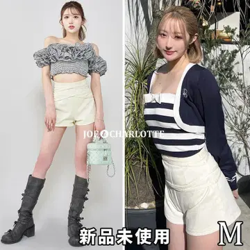 다리치 darich 더블 크로스 벨트 숏 팬츠 IVO M