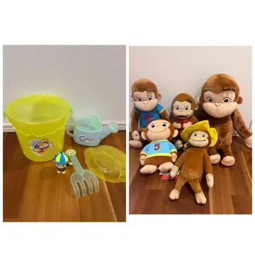 오자루의 조지 봉제 인형 세트