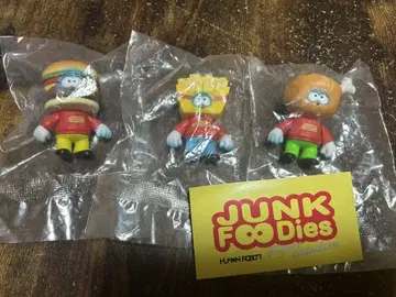 JUNK FOODies 피규어 3종 세트
