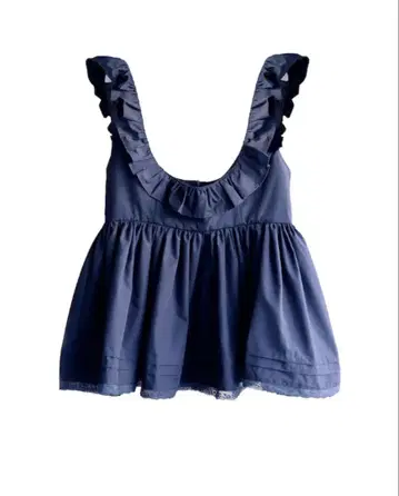 미에야 미에야 PETIT APLON TOP NAVY