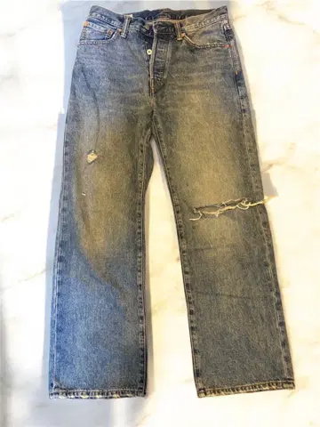 GAP '90s LOOSE 29/30 데미지 데님