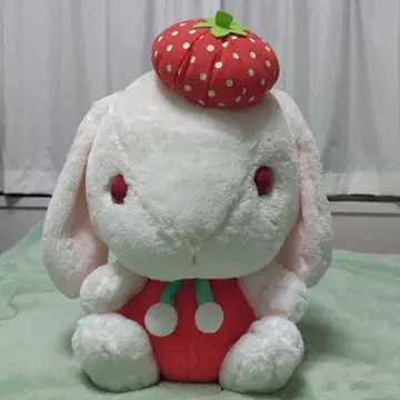 포테우사롭피 딸기 루비짱 BIG 봉제 인형 새상품급