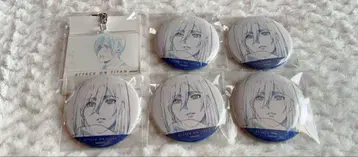진격의 거인 TSUTAYA MAPPA 캔뱃지 원화 캔뱃지 미카사