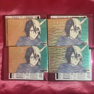 BLEACH 상하이 중국 한정판 홀로그램 캔 마그넷 우루키오라 4개