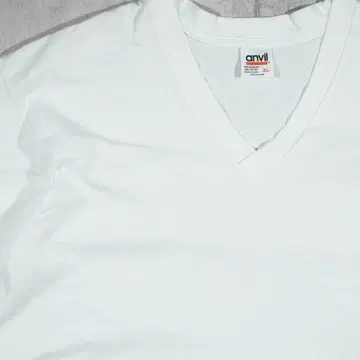 90s USA제 anvil 앤빌 블랭크 무지 티셔츠 V넥 XL