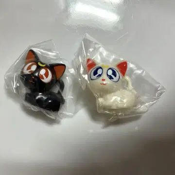 미사용 미개봉 세일러문 루나와 아르테미스 마스코트 당시