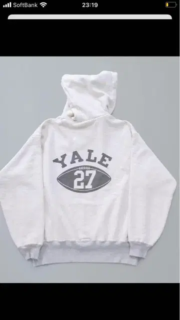 신형 매뉴얼 CP 후드티 YALE #021