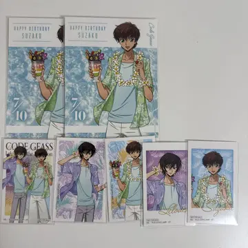 코드 기어스 반역의 루루슈 POP UP SHOP 혜택 폴라로이드 엽서