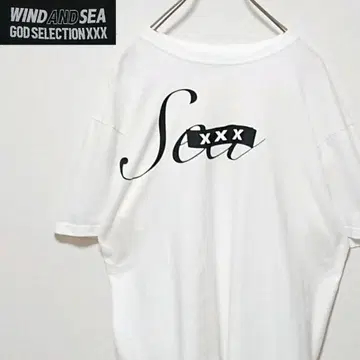 레어 윈드앤씨 갓 셀렉션 트리플 엑스 양면 로고 티셔츠