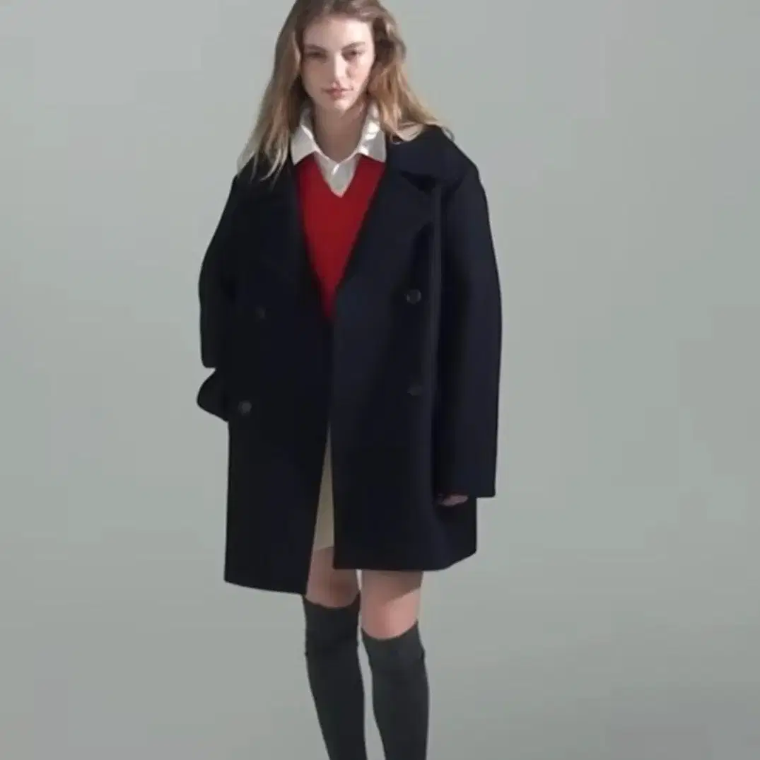 The Barnnet San Pablo Pea Coat #더바넷,#더바넷코트,#피코트,#더바넷