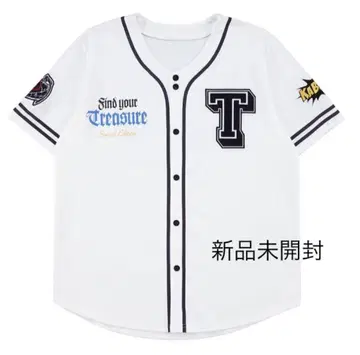 TREASURE REBOOT 베이스볼 셔츠