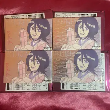 BLEACH 상하이 중국 한정판 홀로그램 캔 마그넷 후목 루키아
