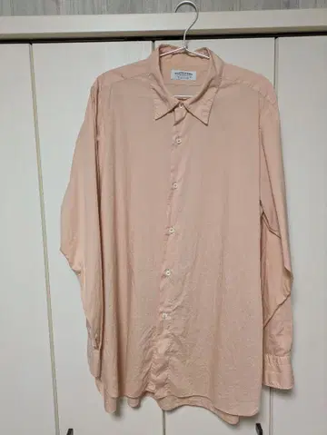 MAATEE & SONS 핑크 긴팔 셔츠