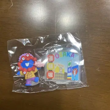 오사카 간사이 엑스포 미야쿠미야쿠 피규어 컬렉션 도톤보리